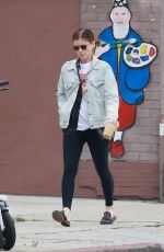 KATE MARA Out for Iced Coffee After Pilates Class in Los Feliz 02/26/2024