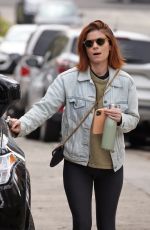 KATE MARA Out on Her 41st Birthday in Los Angeles 02/27/2024