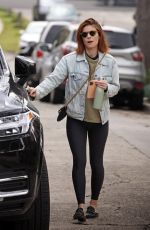 KATE MARA Out on Her 41st Birthday in Los Angeles 02/27/2024