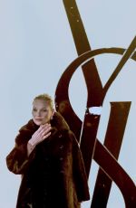 KATE MOSS at Saint Laurent Womenswear Fall/Winter 2024-2025 Show at Paris Fashion Week 02/27/2024