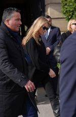 KATE MOSS Out at Fashion Week in Paris 02/28/2024