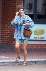 KATE WALSH Leaves a Radio Station in Perth 02/16/2024