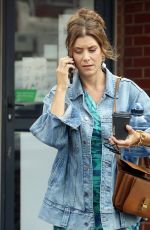 KATE WALSH Leaves a Radio Station in Perth 02/16/2024