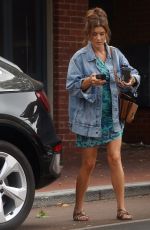 KATE WALSH Leaves a Radio Station in Perth 02/16/2024
