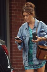 KATE WALSH Leaves a Radio Station in Perth 02/16/2024
