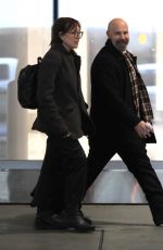 KATEY SAGAL Arrives at LAX Airport 02/06/2024