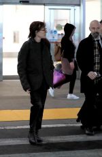 KATEY SAGAL Arrives at LAX Airport 02/06/2024