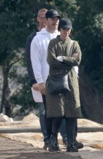 KATHERINE SCHWARZENEGGER Check on Their New House in Brentwood 02/09/2024