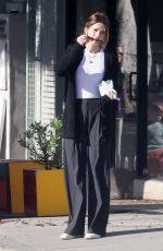 KATHERINE SCHWARZENEGGER Leaves Appointment in Santa Monica 02/12/2024