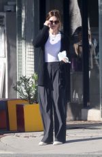 KATHERINE SCHWARZENEGGER Leaves Appointment in Santa Monica 02/12/2024