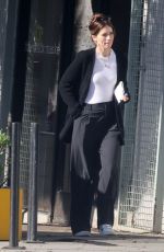 KATHERINE SCHWARZENEGGER Leaves Appointment in Santa Monica 02/12/2024