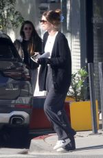 KATHERINE SCHWARZENEGGER Leaves Appointment in Santa Monica 02/12/2024