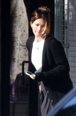KATHERINE SCHWARZENEGGER Leaves Appointment in Santa Monica 02/12/2024