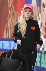 KATHRYN NEWTON Arrives at JFK International Airport in New York 02/11/2024