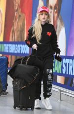 KATHRYN NEWTON Arrives at JFK International Airport in New York 02/11/2024