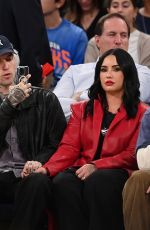 KATHRYN NEWTON at a Knicks Game in New York 02/01/2024