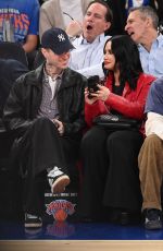 KATHRYN NEWTON at a Knicks Game in New York 02/01/2024