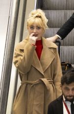 KATHRYN NEWTON at Charles de Gaulle Airport in Paris 02/28/2024