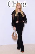 KATHRYN NEWTON at Chloe Womenswear FW24/25 Show at Paris Fashion Week 02/29/2024