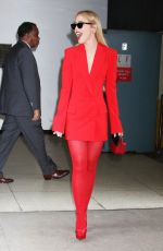 KATHRYN NEWTON Leaves Drew Barrymore Show in New York 02/01/2024