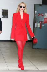 KATHRYN NEWTON Leaves Drew Barrymore Show in New York 02/01/2024