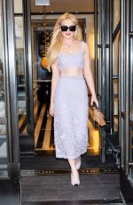 KATHRYN NEWTON Leaves Her Hotel in New York 02/12/2024