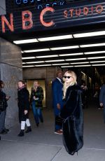 KATHRYN NEWTON Leaves Tonight Show in New York 01/31/2024