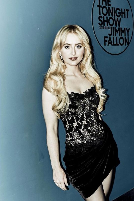 KATHRYN NEWTON - Tonight Show BTS Photoshoot, January 2024