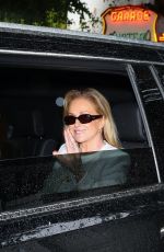 KATHY HILTON Leaves Veronica Beard Event at Chateau Marmont in Los Angeles 02/06/2024
