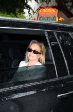 KATHY HILTON Leaves Veronica Beard Event at Chateau Marmont in Los Angeles 02/06/2024