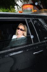 KATHY HILTON Leaves Veronica Beard Event at Chateau Marmont in Los Angeles 02/06/2024