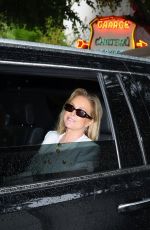 KATHY HILTON Leaves Veronica Beard Event at Chateau Marmont in Los Angeles 02/06/2024