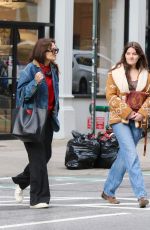 KATIE HOLMES and SURI CRUISE Out in New York 02/12/2024