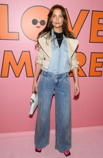 KATIE HOLMES at Alice + Olivia by Stacey Bendet Presentation at New York Fashion Week 02/10/204
