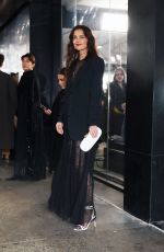 KATIE HOLMES at Michael Kors Fashion Show in New York 02/13/2024