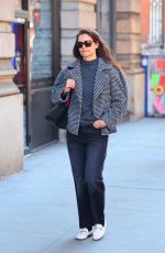 KATIE HOLMES Out and About in New York 02/05/2024