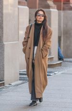 KATIE HOLMES Out and About in New York 02/09/2024