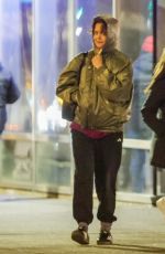 KATIE HOLMES Out Solo on Valentine