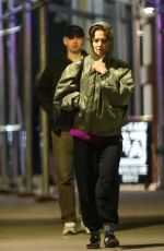 KATIE HOLMES Out Solo on Valentine