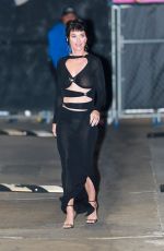 KATY PERRY Arrives at Jimmy Kimmel Live in Hollywood 02/12/2024