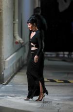 KATY PERRY Arrives at Jimmy Kimmel Live in Hollywood 02/12/2024