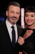 KATY PERRY at Jimmy Kimmel Live! 02/12/2024