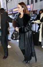 KAY ADAMS Arrives at Late Night with Seth Meyers in New York 02/06/2024