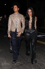 KEHLANI Arrives at Warner Bros Music Pre-Grammy Party at Hollywood Athletic Club in Los Angeles 02/01/2024