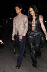 KEHLANI Arrives at Warner Bros Music Pre-Grammy Party at Hollywood Athletic Club in Los Angeles 02/01/2024