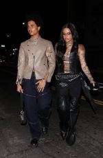 KEHLANI Arrives at Warner Bros Music Pre-Grammy Party at Hollywood Athletic Club in Los Angeles 02/01/2024