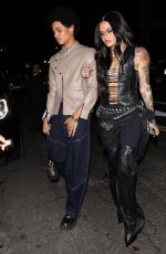 KEHLANI Arrives at Warner Bros Music Pre-Grammy Party at Hollywood Athletic Club in Los Angeles 02/01/2024