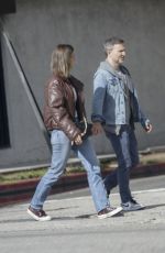 KELLY RIZZO and Breckin Meyer Out in Los Angeles 02/09/2024