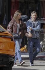 KELLY RIZZO and Breckin Meyer Out in Los Angeles 02/09/2024