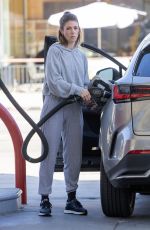 KELLY RIZZO at a Gas Station in Los Angeles 02/13/2024